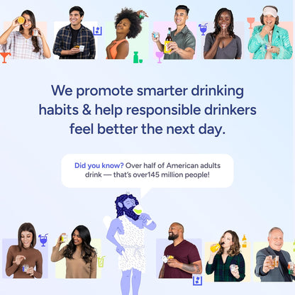 Cheers Restore | Supplement with DHM + L-Cysteine | Feel Better After Drinking & Support Your Liver | 24 Doses | 2 pieces