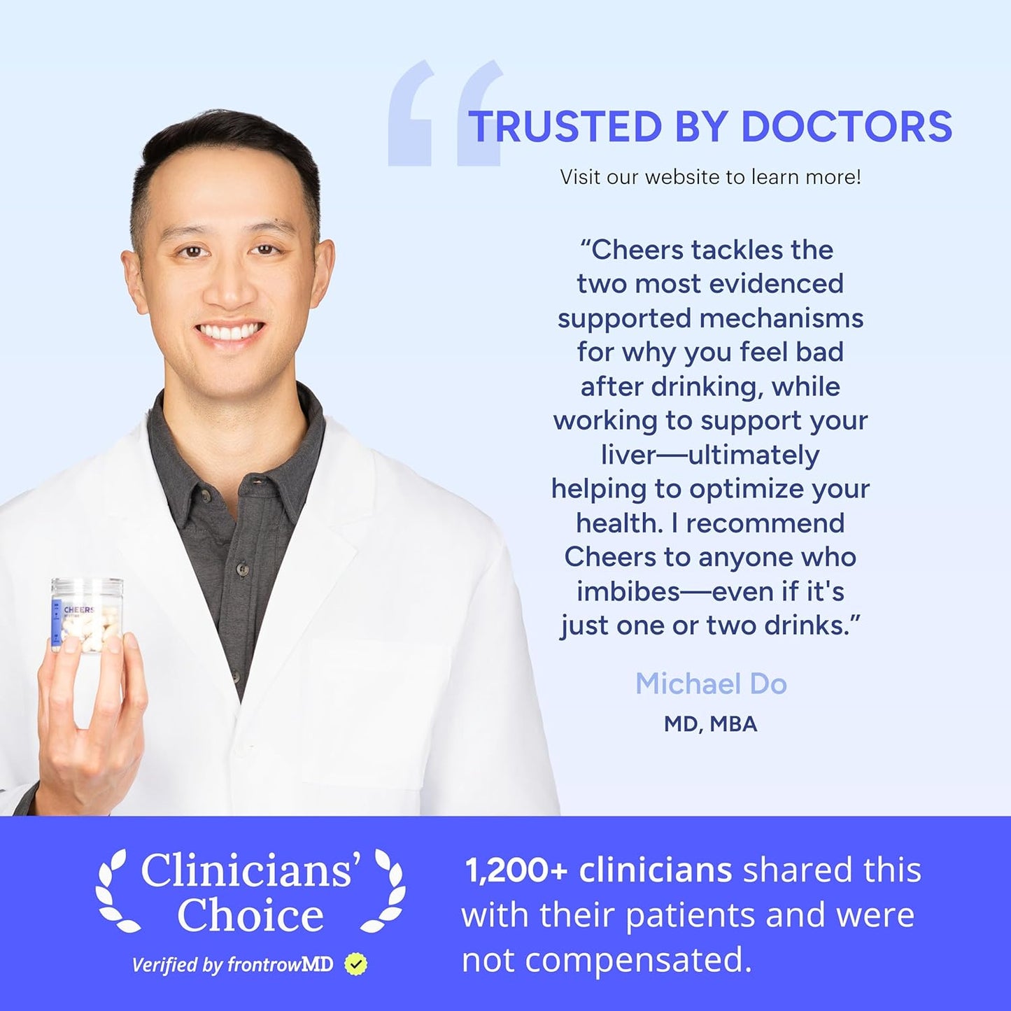 Cheers Restore | Supplement with DHM + L-Cysteine | Feel Better After Drinking & Support Your Liver | 24 Doses | 2 pieces